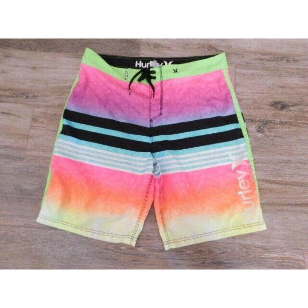 HURLEY Men's size 38 Board Swim Shorts Bright